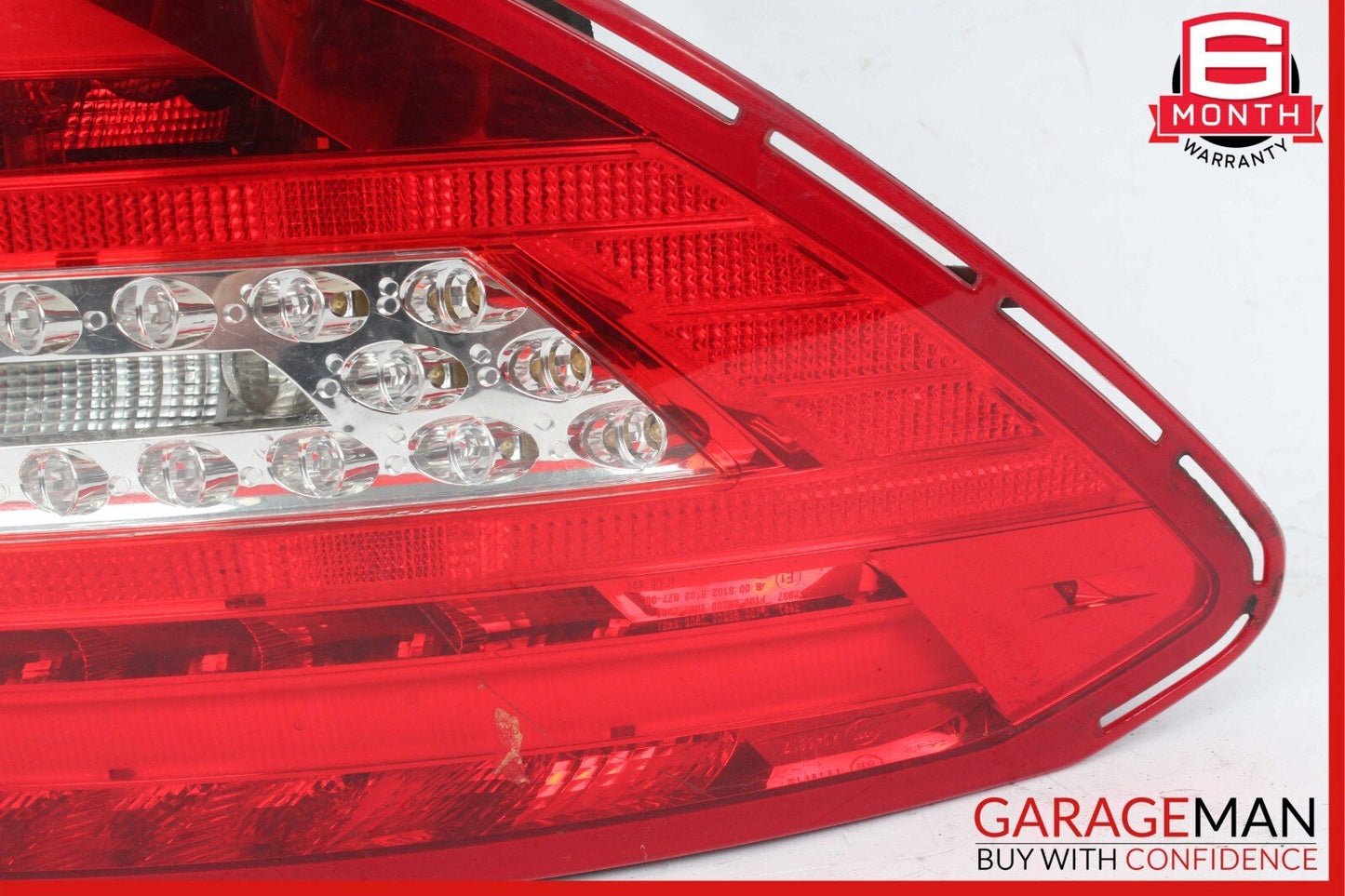12-14 Mercedes W204 C250 C300 Rear Left Side Taillight Tail Light Lamp OEM