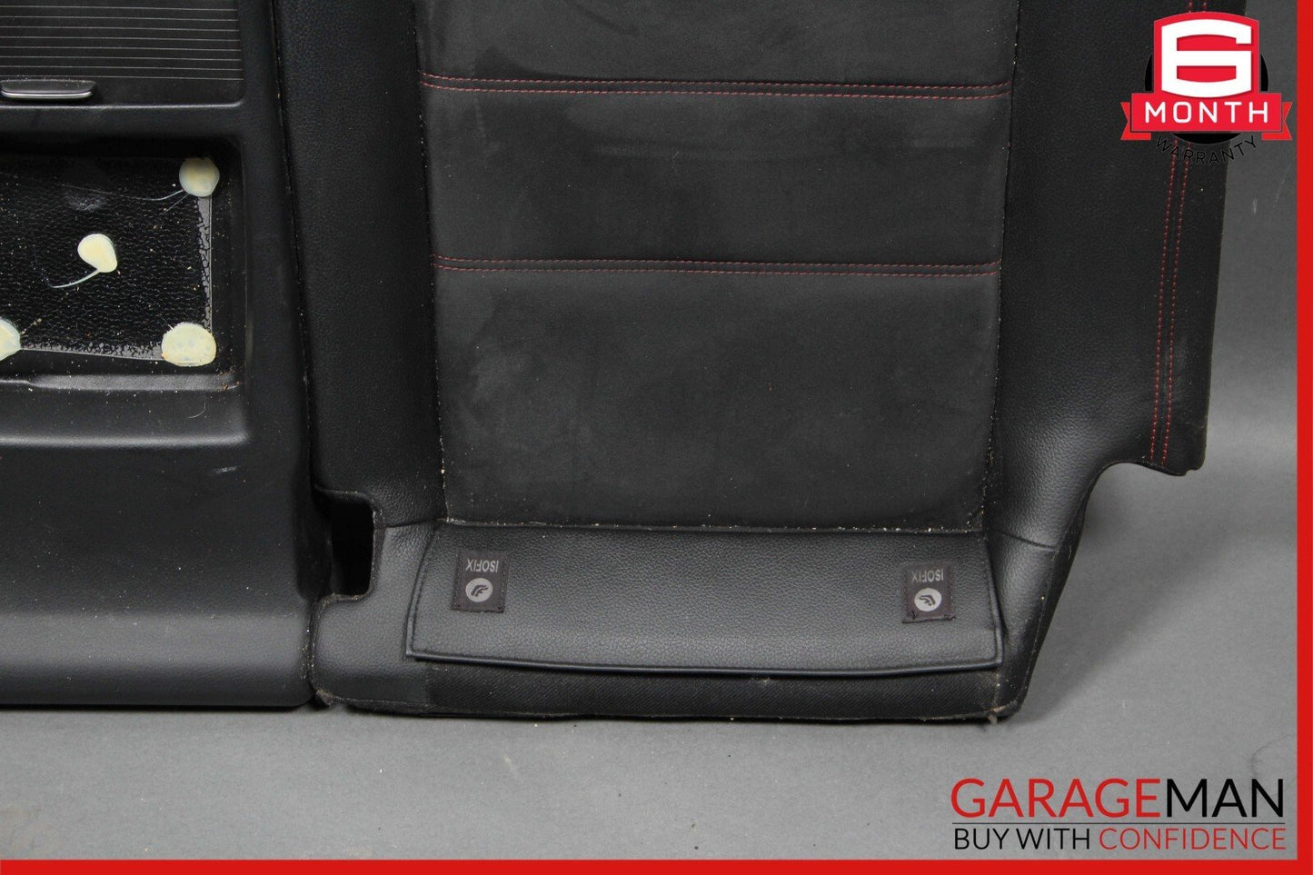 12-15 Mercedes W204 C250 C350 Coupe Rear Lower Bottom Seat Cushion Cover Black