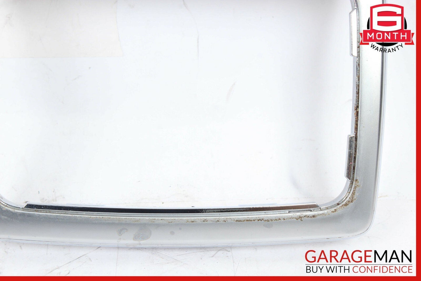 08-14 Mercedes C250 GLK350 E350 Center Console Shift Shifter Bezel Trim Silver