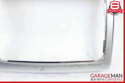 08-14 Mercedes C250 GLK350 E350 Center Console Shift Shifter Bezel Trim Silver