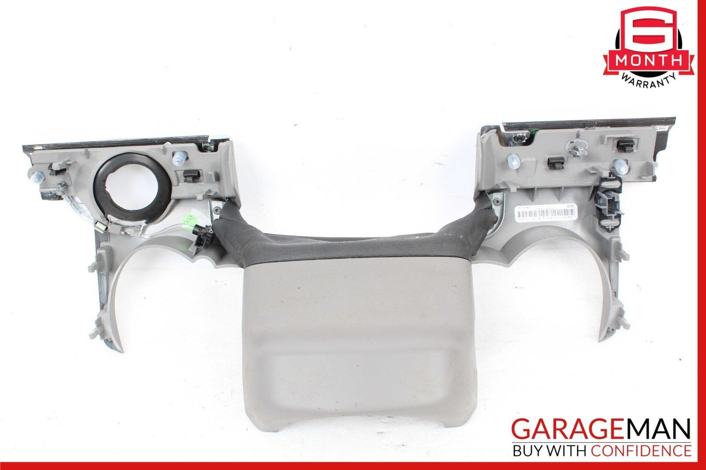 11-18 Porsche Cayenne S 958 Steering Column Dash Trim Cover Panel Gray OEM