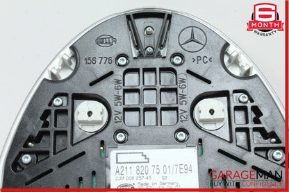 06-11 Mercedes W219 CLS550 E550 Rear Overhead Dome Light Reading 2118207501 OEM