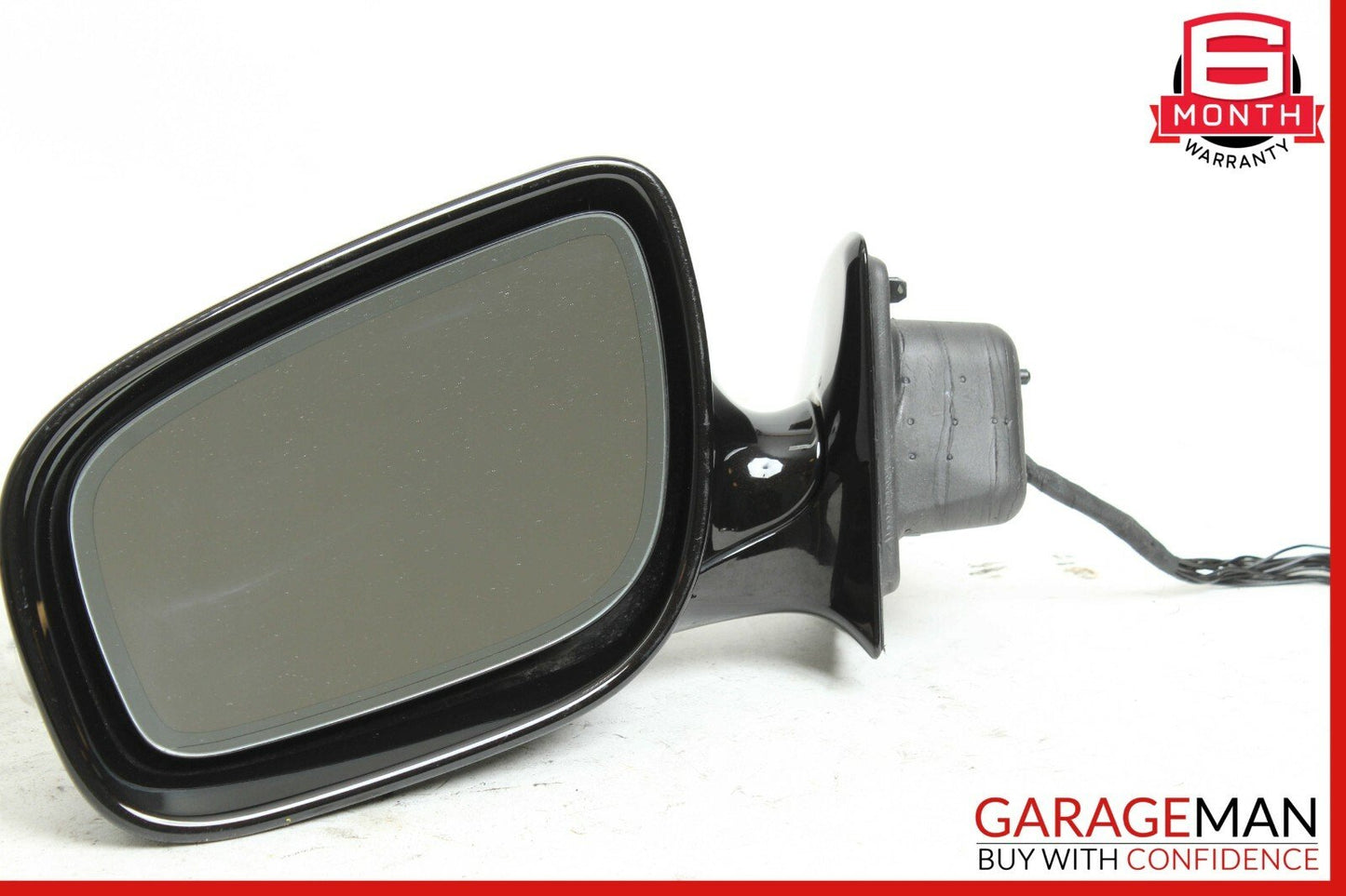 07-09 Mercedes W211 E350 Front Left Side Mirror Door Rear View Black OEM