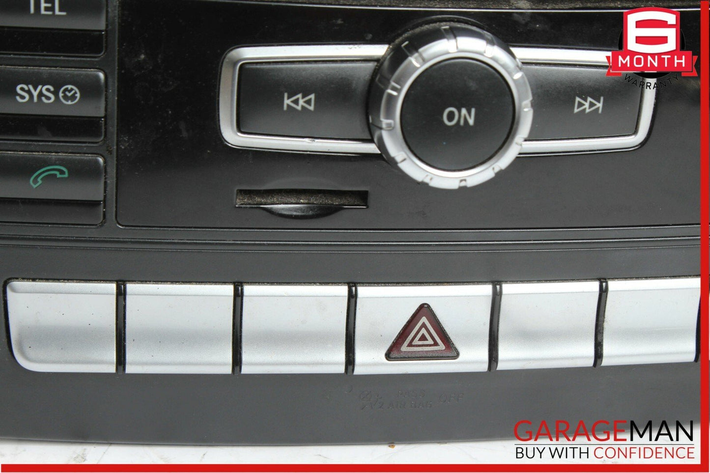 12-14 Mercedes W204 C250 C350 Navigation Command Head Unit DVD CD Audio OEM