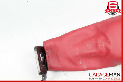 14-18 Maserati Quattroporte Rear Left Seat Belt Seatbelt Receiver Buckle Red OEM