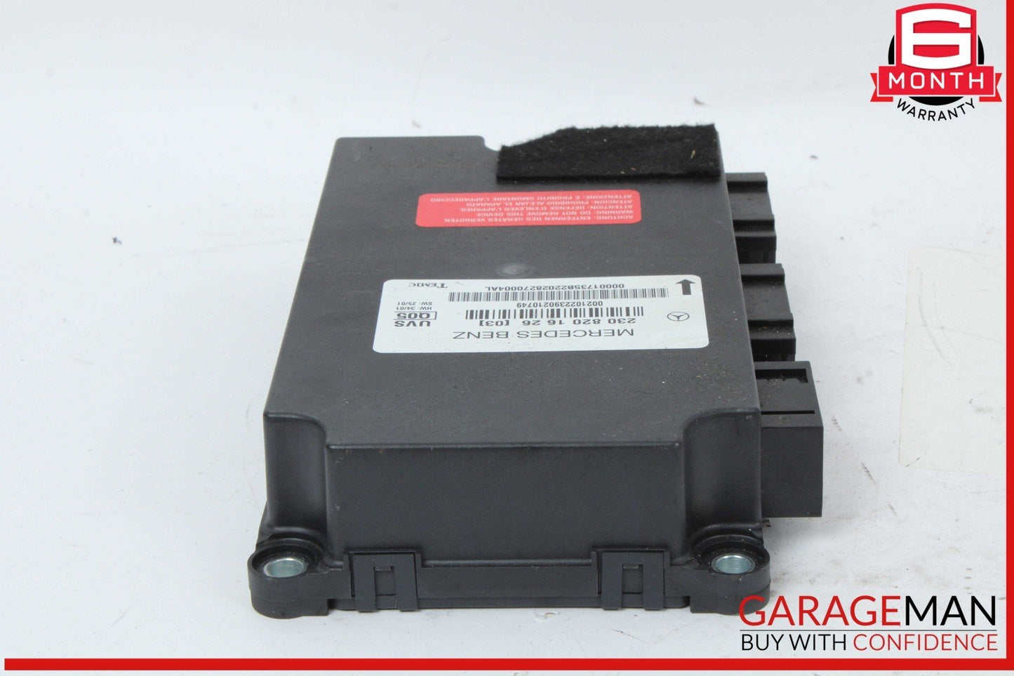 03-08 Mercedes R230 SL500 SL55 AMG SL550 Convertible Top Roof Control Module OEM