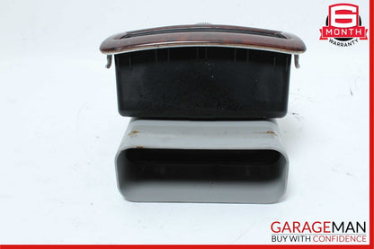 00-06 Mercedes W220 S500 Center Console Rear Air Vent 2208300654 Wood OEM