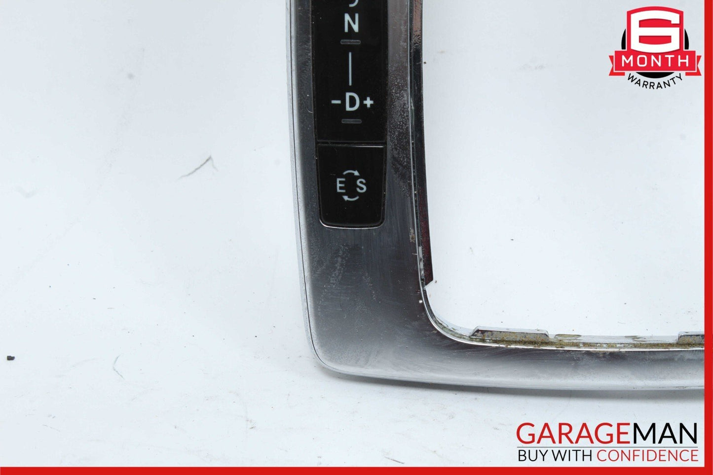08-14 Mercedes W204 C350 E350 Center Console Shift Shifter Bezel Trim Silver OEM