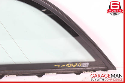 11-17 Mercedes W212 E350 Wagon Rear Left Side Quarter Door Window Glass OEM