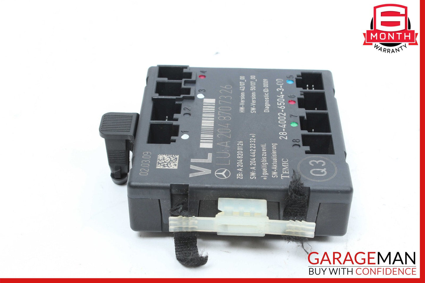 08-18 Mercedes W204 C250 E350 CLS400 Front Left Side Door Control Module OEM