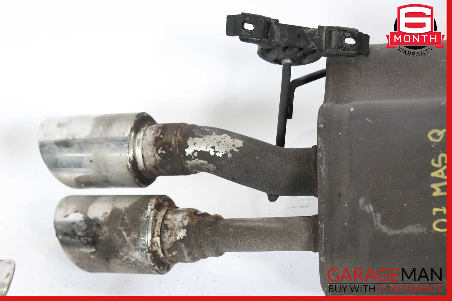 Maserati Quattroporte M139 Exhaust Mufflers Dual Tips Left & Right Side Set OEM