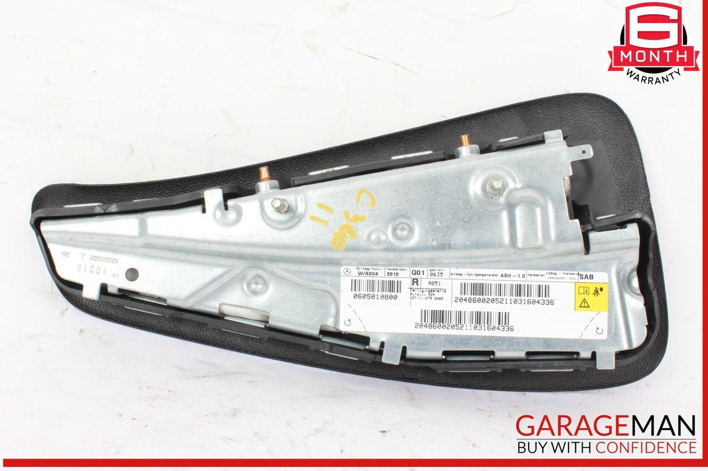 08-15 Mercedes W204 C300 C250 Front Right Passenger Seat Airbag Air Bag SRS OEM