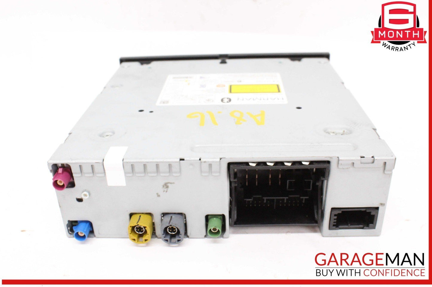 15-18 Audi A8 S8 Front Dash Audio Radio Receiver Head Unit AM FM CD Player OEM