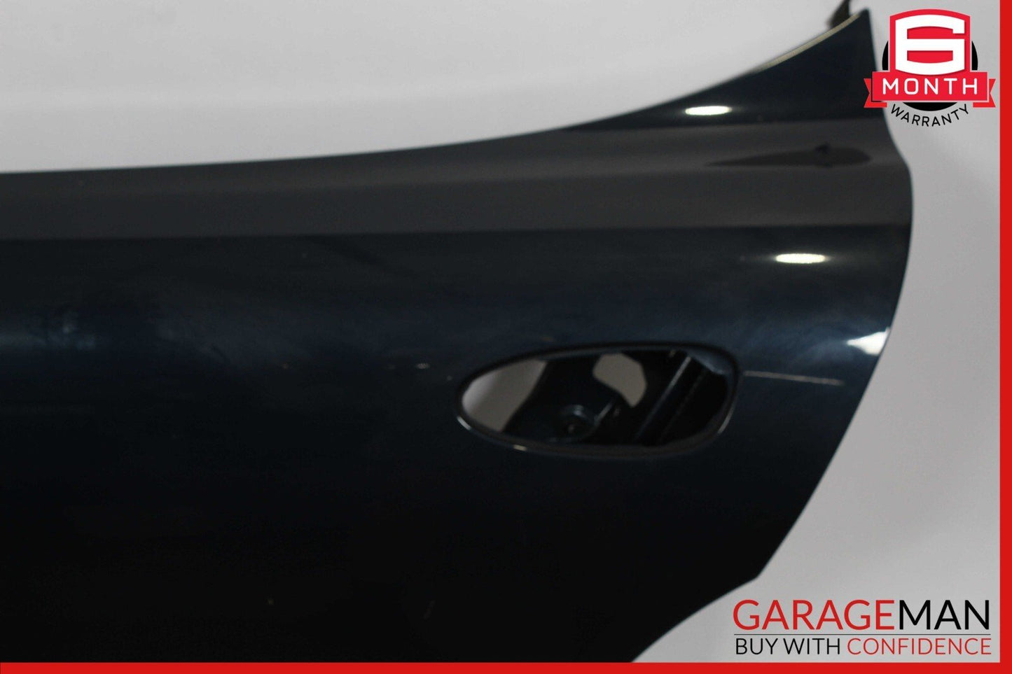 10-16 Porsche Panamera 970 Rear Left Driver Side Exterior Door Shell Dark Blue