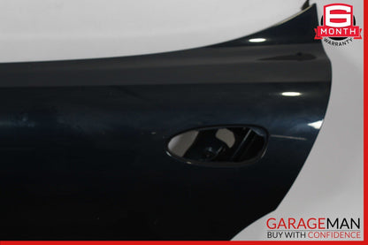 10-16 Porsche Panamera 970 Rear Left Driver Side Exterior Door Shell Dark Blue