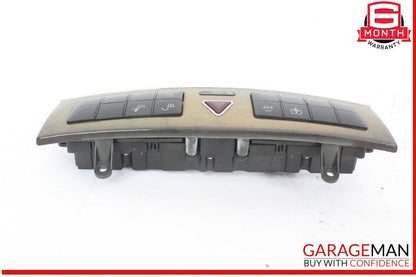05-07 Mercedes W203 C230 Dashboard Dash Control Switch Panel Trim Wood OEM