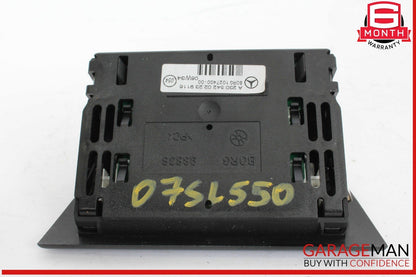 03-12 Mercedes R230 SL550 SL500 Rear Parktronic Buzzer Display PDC Black OEM