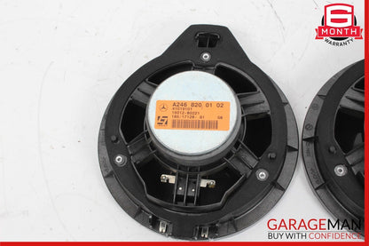 08-18 Mercedes W212 E350 C250 CLS550 Rear Door Audio Speaker Logic 7 Set of 2 Pc