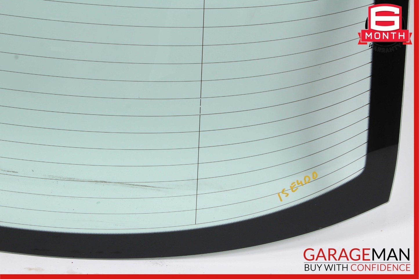 10-17 Mercedes W204 C250 E400 Coupe Rear Back Windshield Window Glass Panel