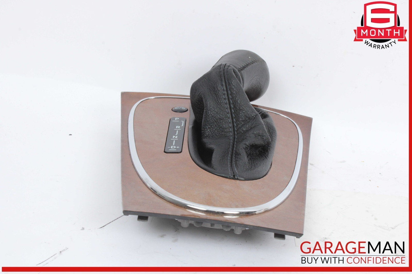 03-11 Mercedes W211 E320 Floor Gear Shift Shifter Boot Knob w/ Trim Cover Panel