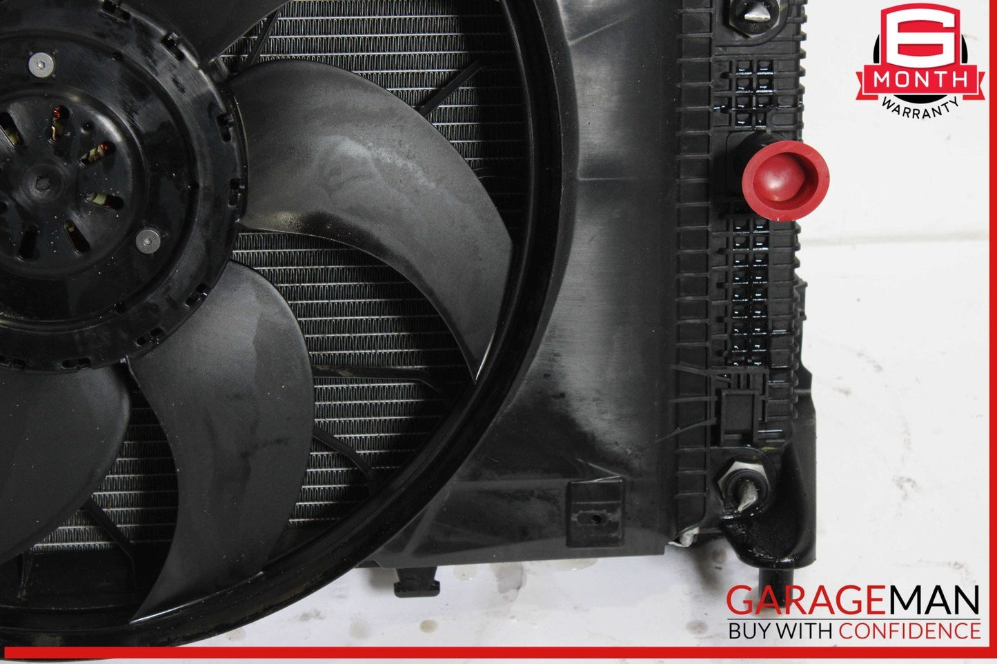 08-14 Mercedes W204 C300 Engine Motor Cooling Radiator AC A/C Condenser Assy OEM