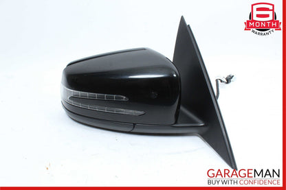 12-15 Mercedes W204 C300 4Matic Front Right Side Mirror Door Rear View Black OEM
