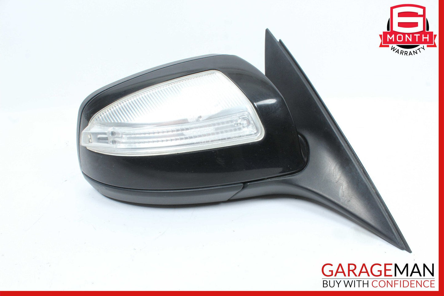 08-09 Mercedes W204 C300 Front Right Side Mirror Door Rear View Black OEM