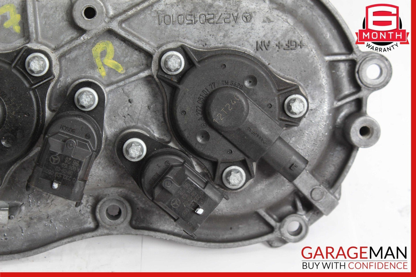 Mercedes R171 SLK300 C300 E350 Right Side Engine Timing Chain Cover Plate