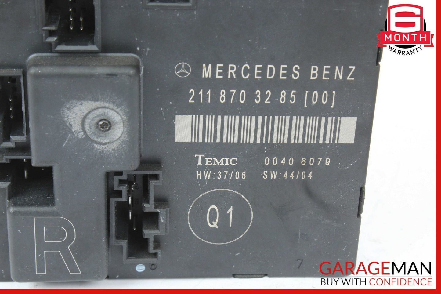 06-11 Mercedes W211 E350 Rear Right Door Control Module 2118703285 OEM
