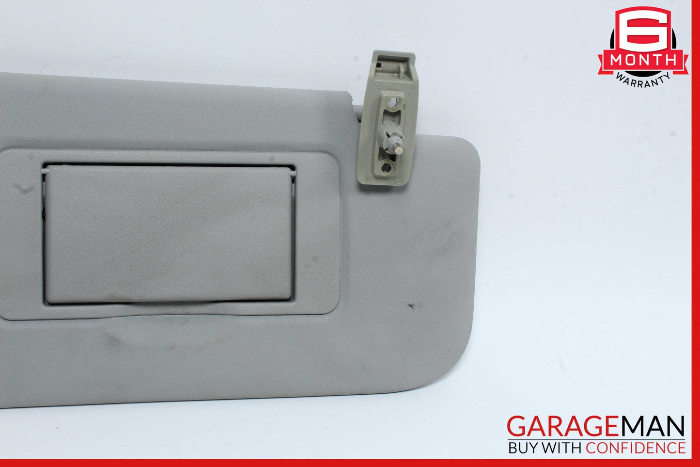 06-12 Mercedes X164 GL450 Front Right Passenger Side Sun Visor Sunvisor Gray OEM