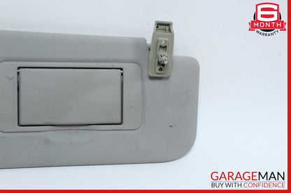 06-12 Mercedes X164 GL450 Front Right Passenger Side Sun Visor Sunvisor Gray OEM