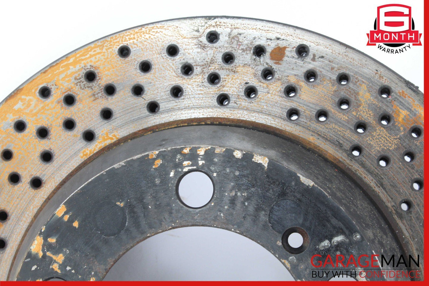 05-12 Porsche Cayman 987 Front Right & Left Drilled Brake Rotor Disc Set OEM
