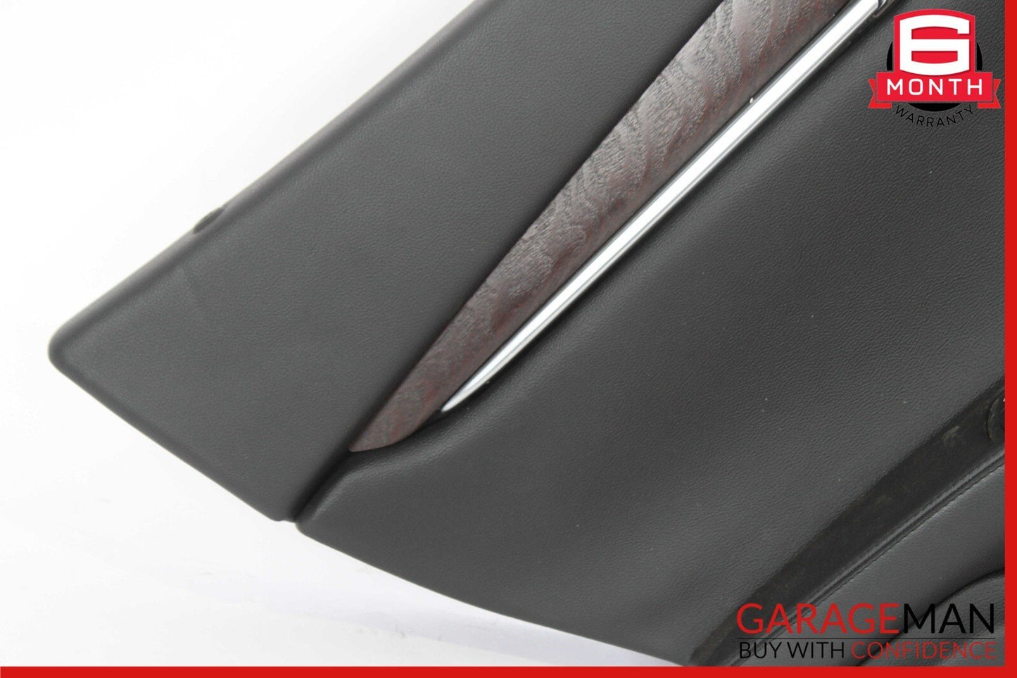 14-17 Maserati Ghibli Rear Left Driver Side Complete Interior Door Panel Black