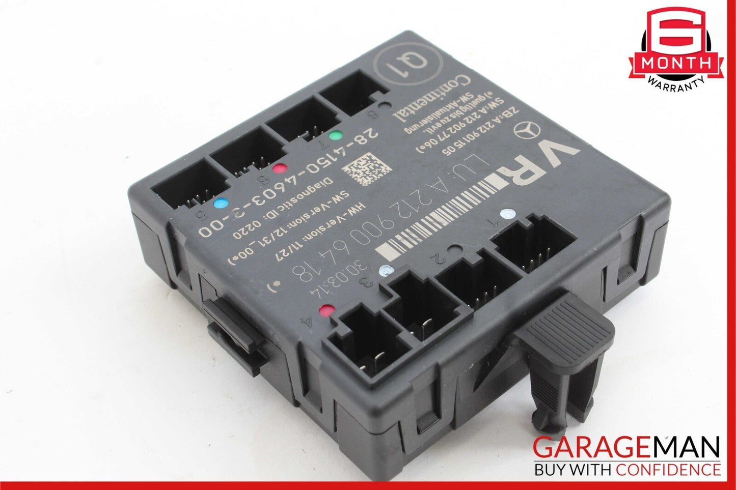 08-15 Mercedes W204 C350 C250 C63 AMG Front Right Side Door Control Module Unit