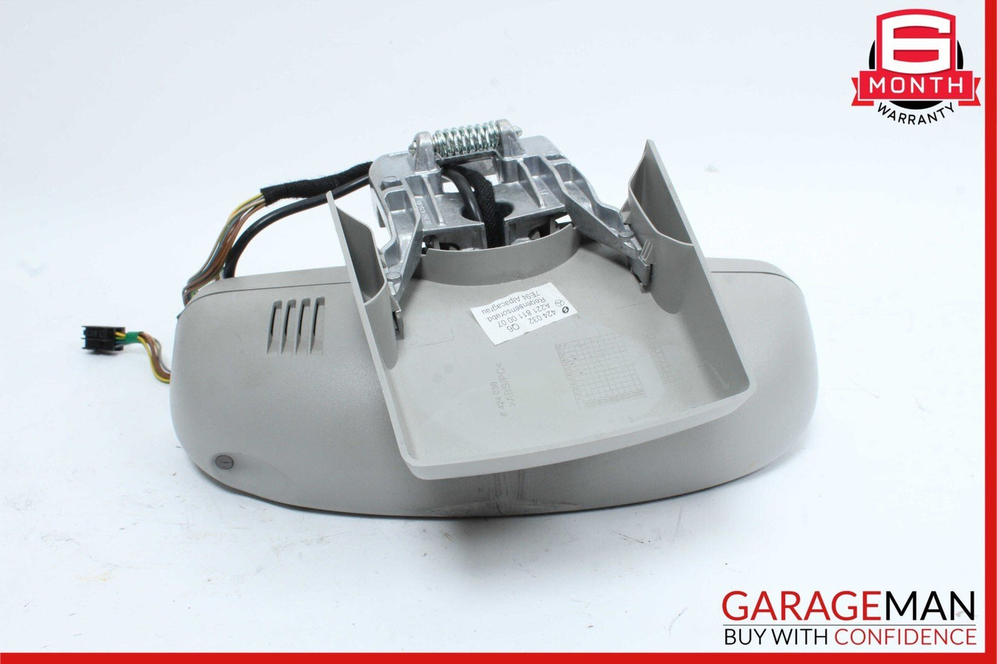 07-09 Mercedes W221 S550 Interior Top Upper Rear View Inside Dim Mirror Gray