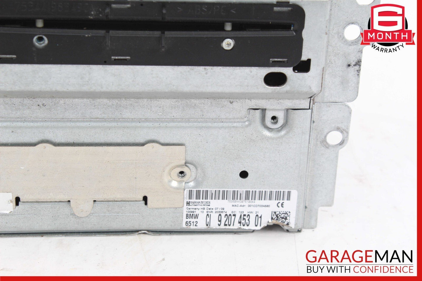 09-15 BMW 750i 750Li F01 F02 Audio Stereo Radio AM FM CD Receiver Module Unit