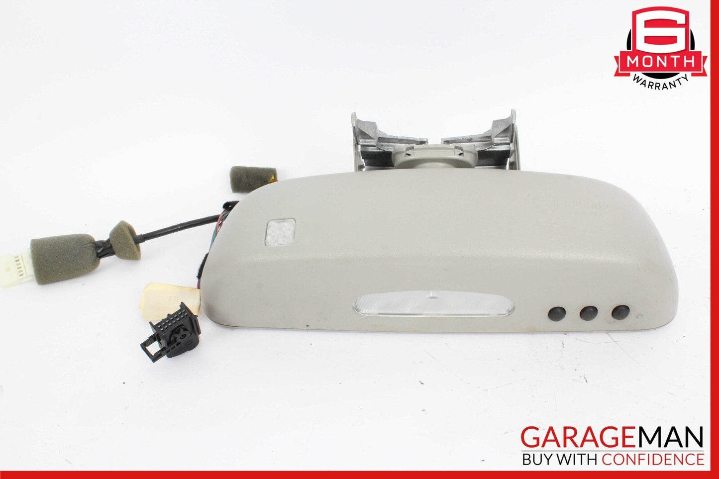 07-12 Mercedes R230 SL550 SL55 AMG Interior Rear View Mirror Gray OEM