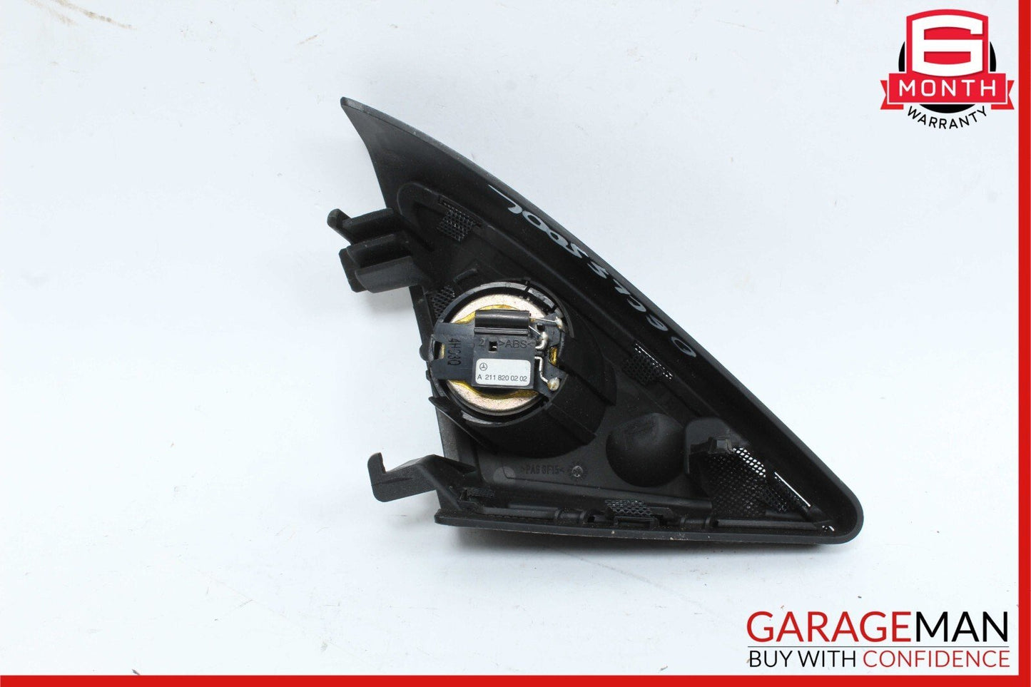 06-11 Mercedes W219 CLS500 CLS350 Door Tweeter Speaker Front Left Black OEM