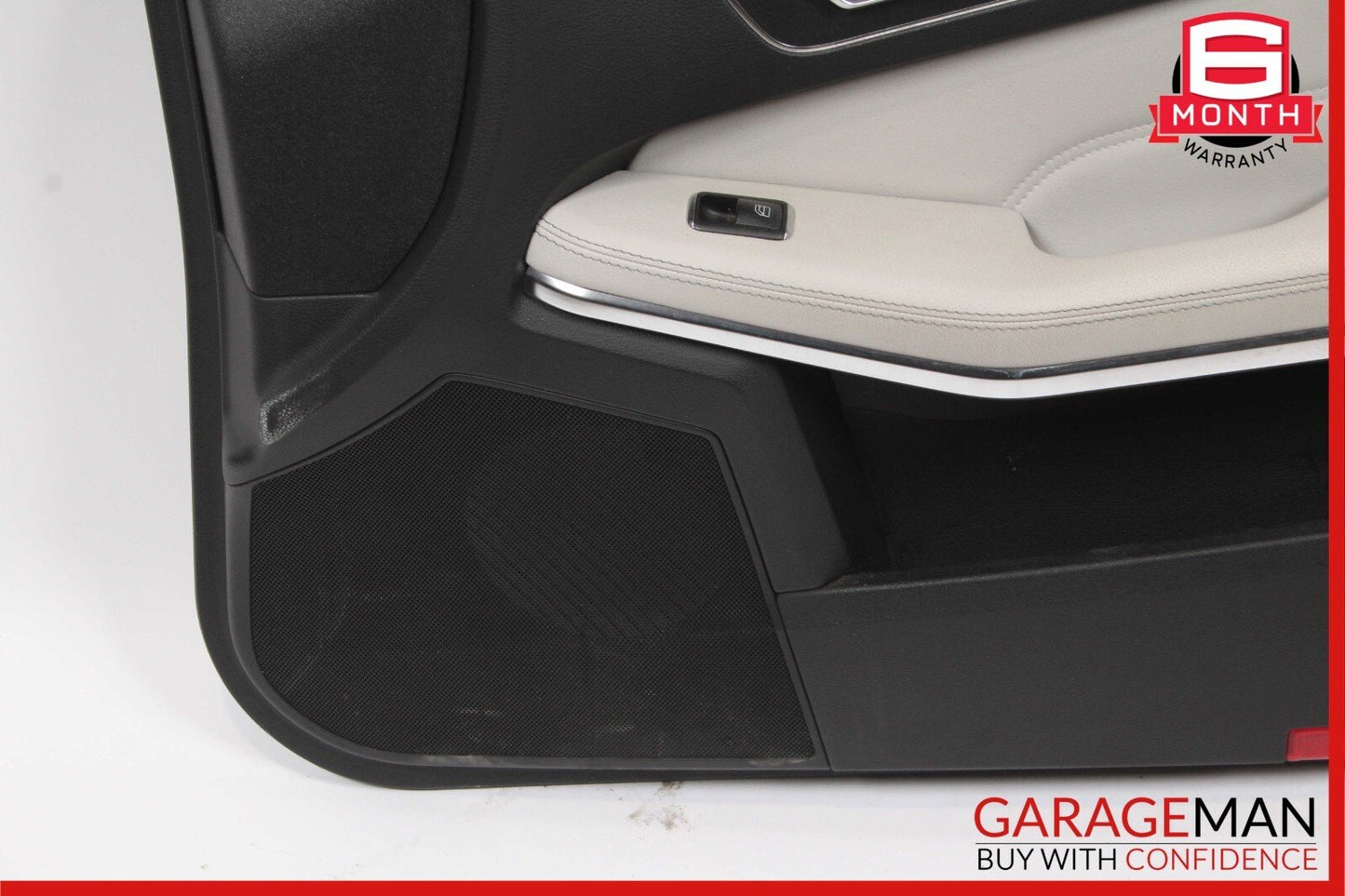14-16 Mercedes W212 E350 Front Right Side Interior Door Panel Trim Assembly Grey
