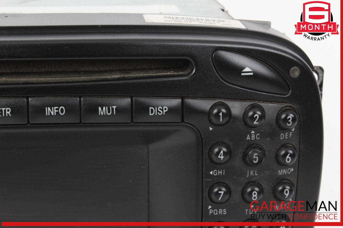 03-04 Mercedes R230 SL500 SL55 AMG Head Unit Radio Command Navigation Module OEM