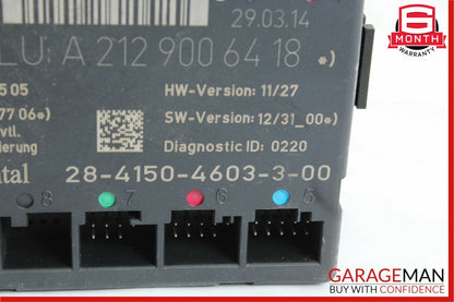 08-14 Mercedes W204 C250 C350 Front Right Door Control Module 2129006418 OEM