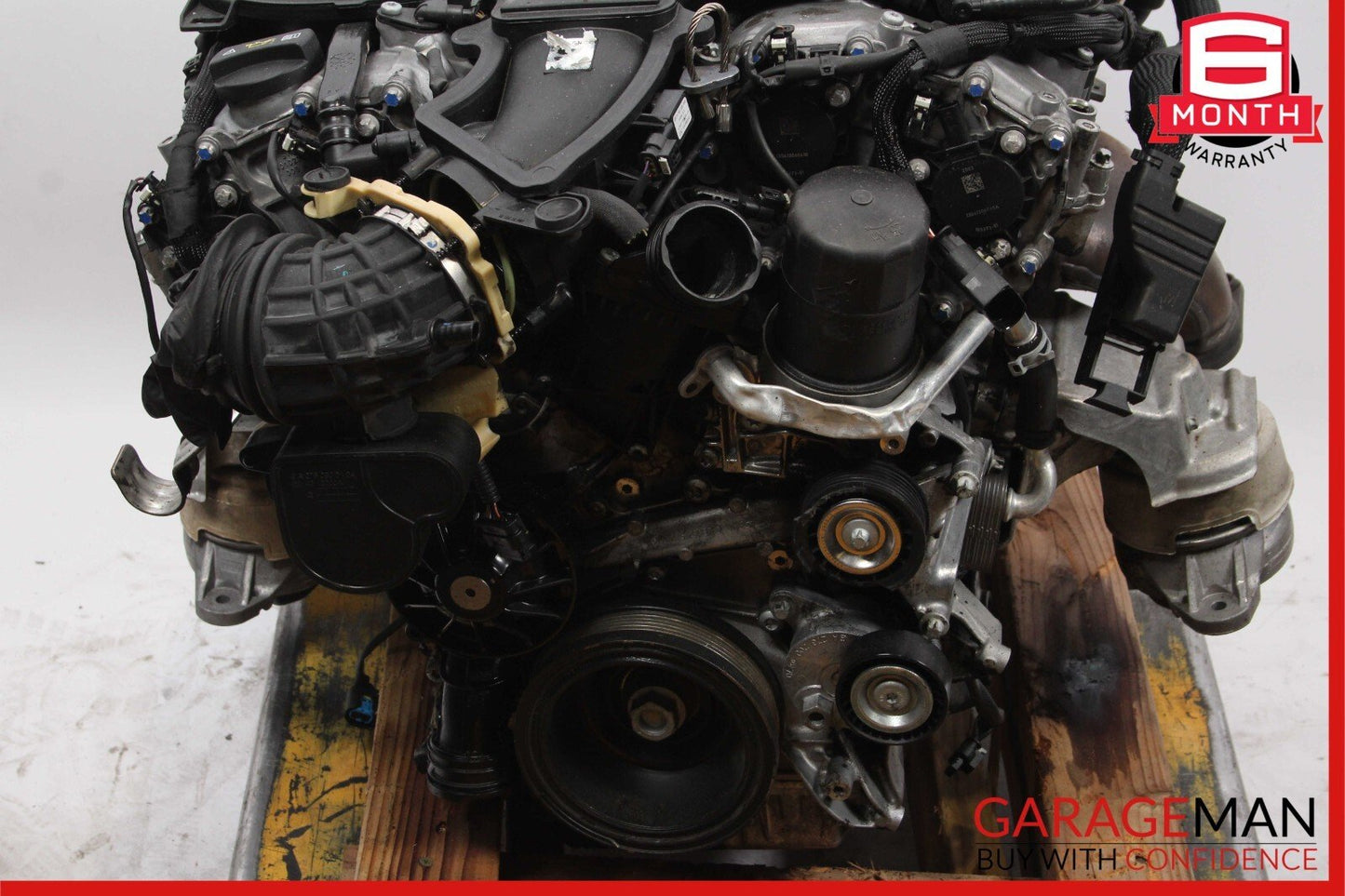 12-16 Mercedes GLK350 E350 C350 M276 V6 3.5L Complete Engine Assy RWD 180k
