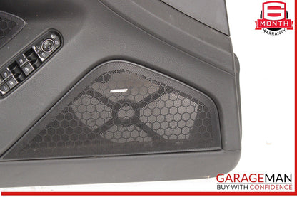 10-16 Porsche Panamera 970 Front Left Interior Door Panel Black OEM