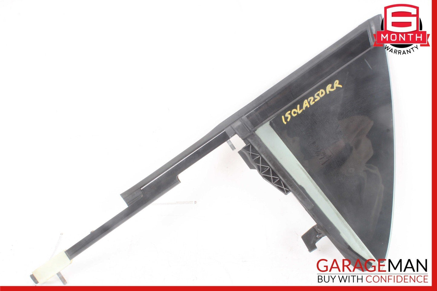 14-19 Mercedes W117 CLA250 Rear Right Passenger Door Quarter Window Glass OEM