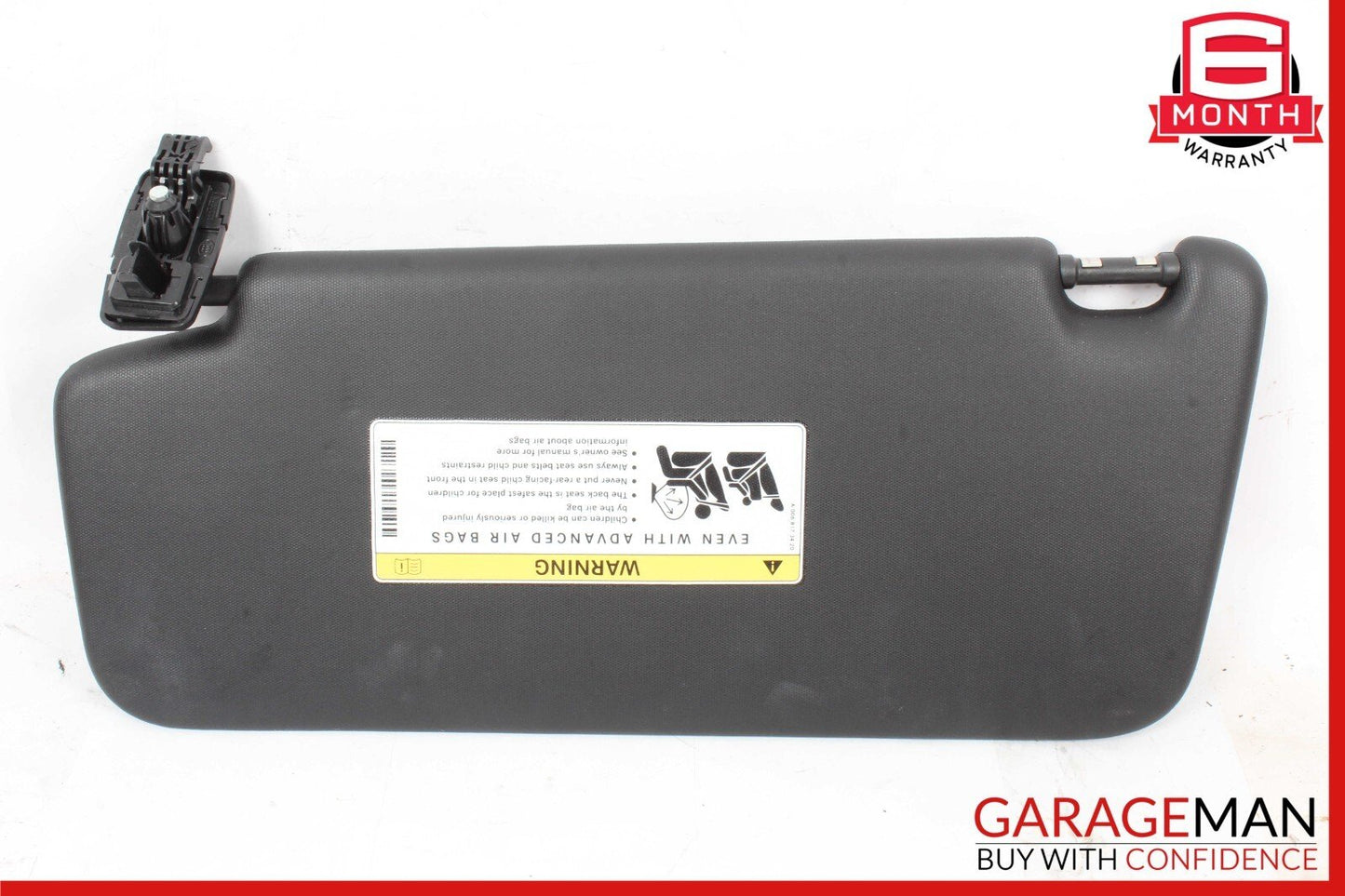 15-20 Mercedes W205 C300 C350e Front Right Sunvisor Sun Visor Shade Cover Black