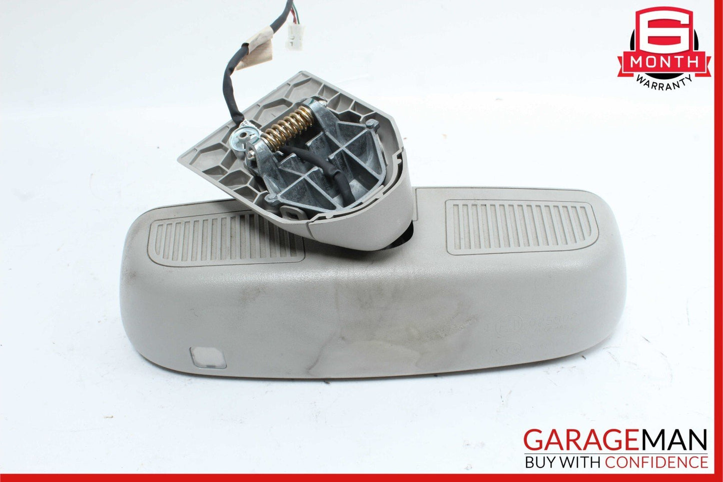 01-07 Mercedes W203 C230 Rear View Interior Upper Mirror Assembly Grey OEM
