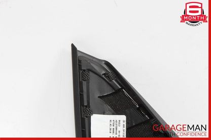 10-16 Mercedes W212 E400 E350 Front Right Door Panel Tweeter Speaker Cover Black