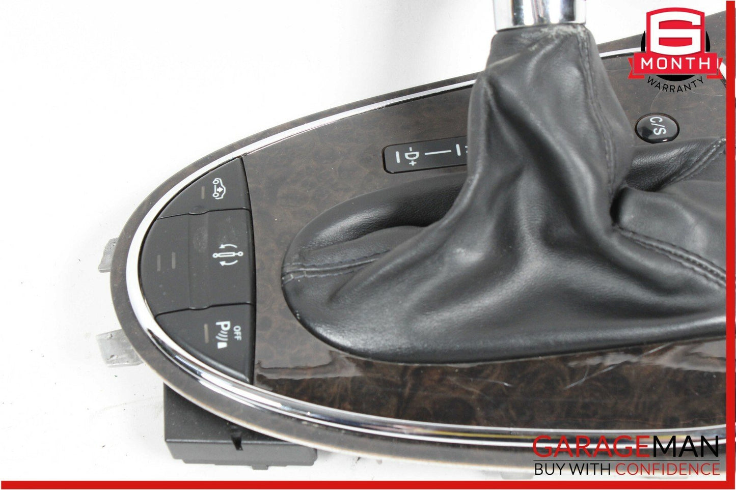 06-11 Mercedes W219 CLS500 CLS550 Shifter Shift Knob Boot Keyless Go Black