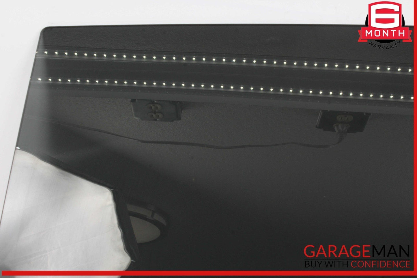 16-22 Mercedes X253 GLC350e Rear Left Driver Side Door Window Glass OEM