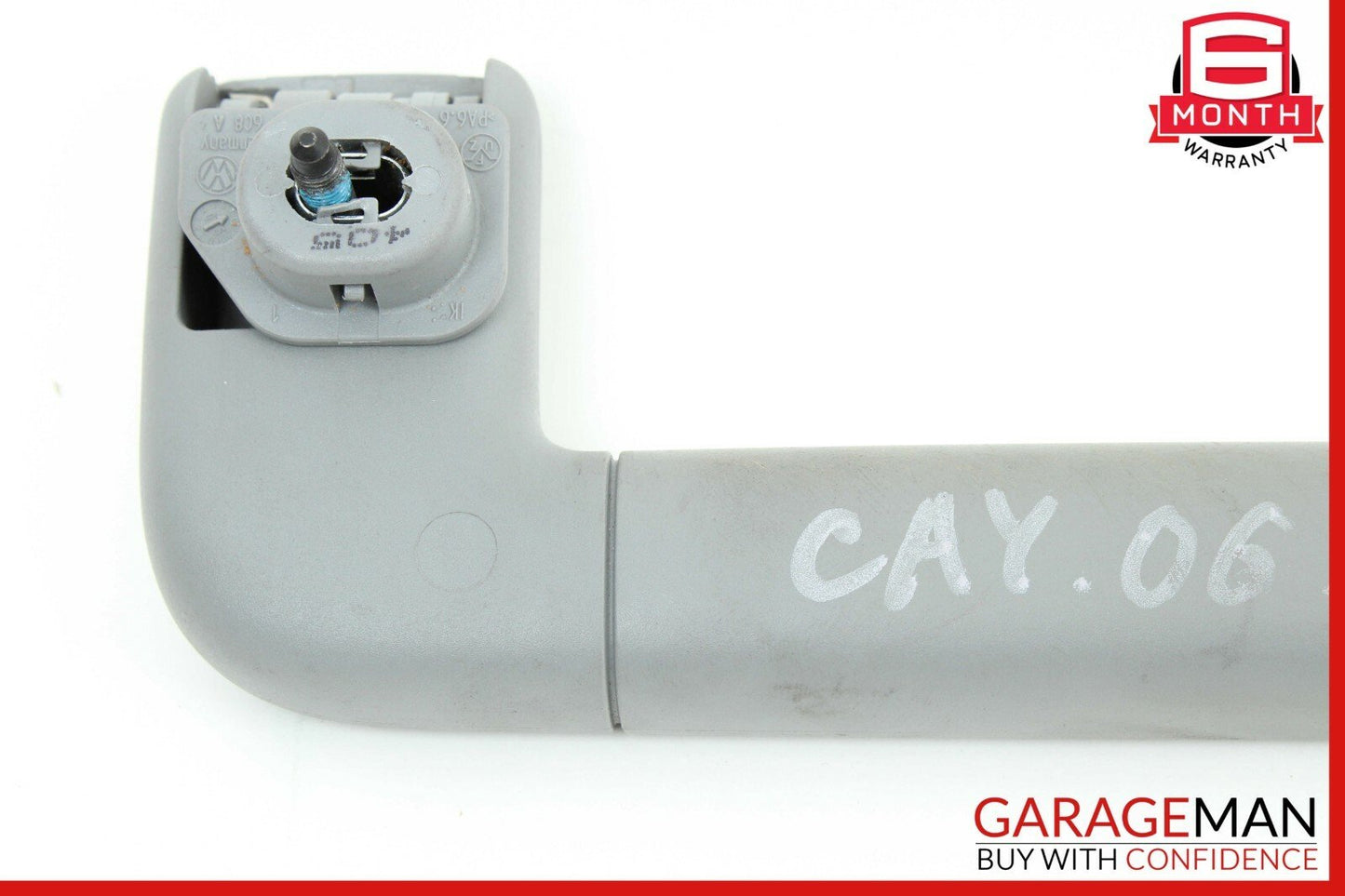 03-10 Porsche Cayenne 955 957 Front Left Side Interior Top Roof Grab Handle Gray